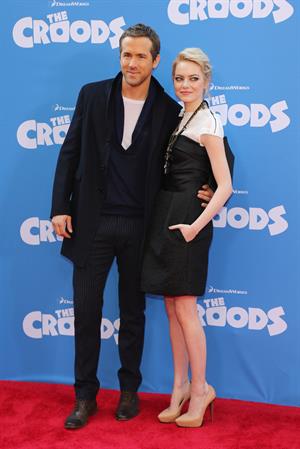 Emma Stone 'The Croods' premiere in NYC 3/10/13 