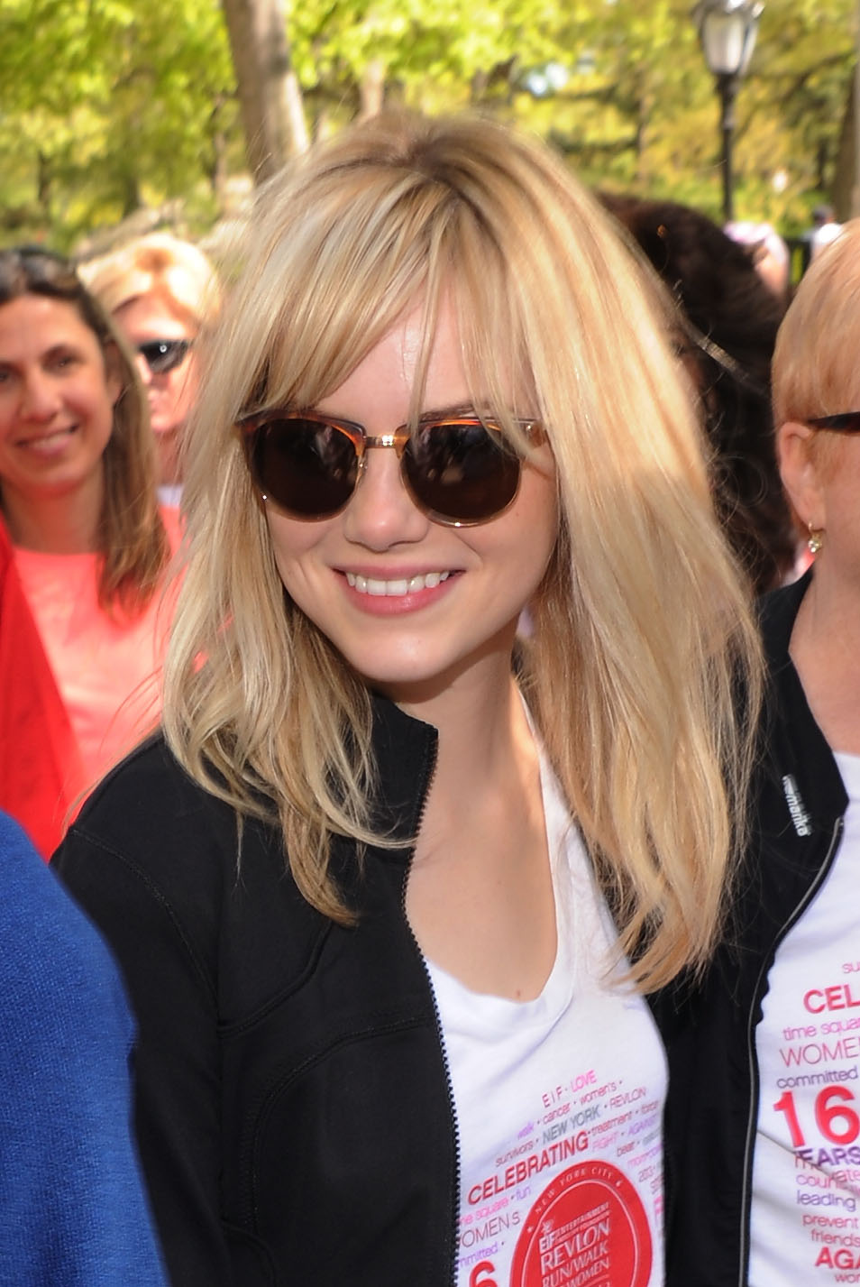 Emma Stone Revlon Run/Walk For Women in New York City - May 4, 2013 