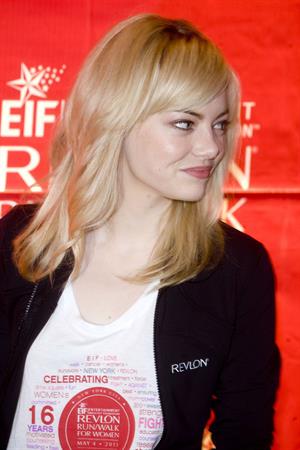 Emma Stone Revlon Run/Walk For Women in New York City - May 4, 2013 