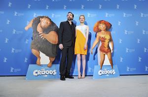 Emma Stone  'The Croods' photocall at 63rd Berlinale Int. Film Festival in Berlin 2/15/13 