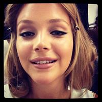 Esti Ginzburg taking a selfie