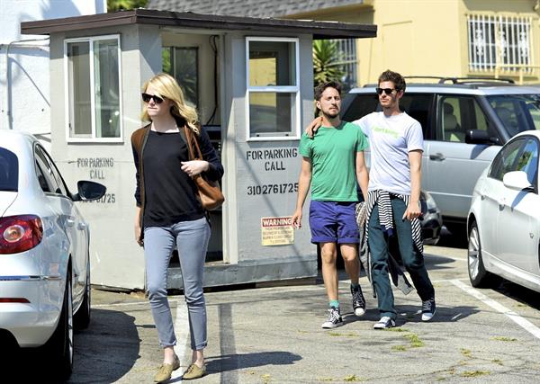 Emma Stone - Shamrock Tattoo in LA. 