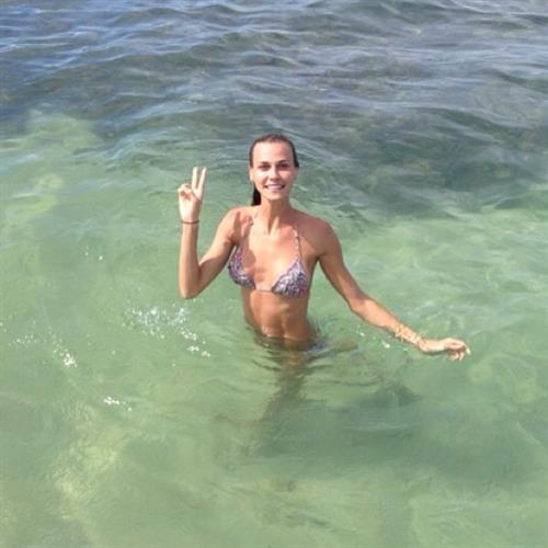 Renata Kuerten in a bikini