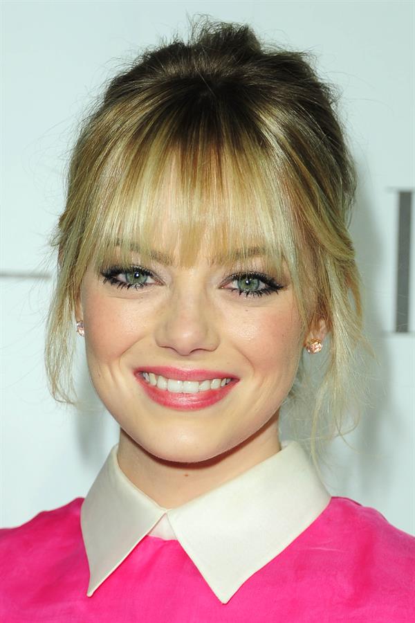 Emma Stone Elle's Women in Hollywood event in Beverly Hills 10/15/12 