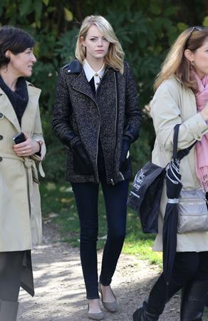 Emma Stone at Musee Rodin in Paris - October 4,2012 