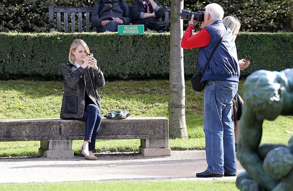 Emma Stone at Musee Rodin in Paris - October 4,2012 