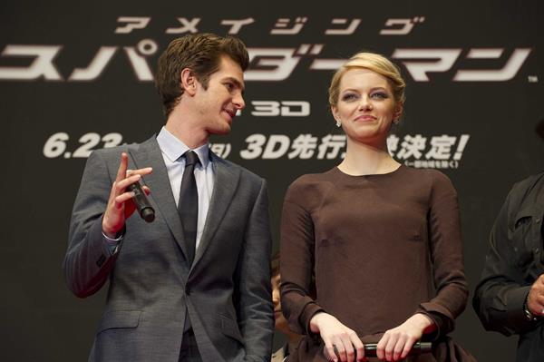 Emma Stone - The Amazing Spider-Man Press Conference in South Korea, June 14, 2012