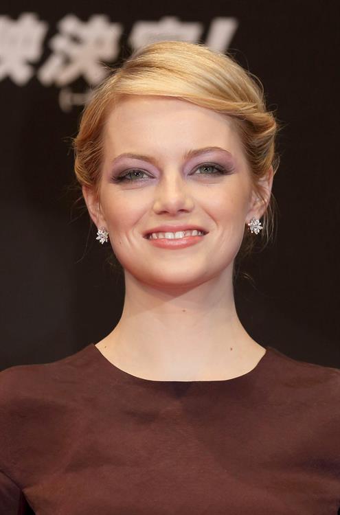 Emma Stone - The Amazing Spider-Man Press Conference in South Korea, June 14, 2012