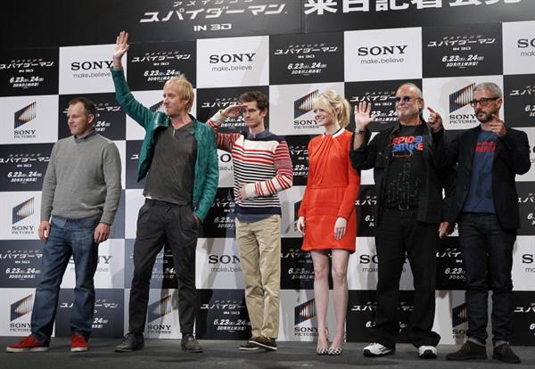 Emma Stone - The Amazing Spider-Man Press Conference Tokyo on June 13, 2012