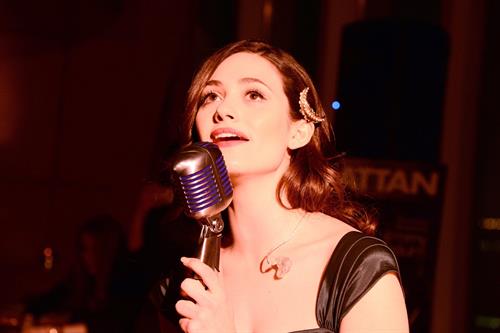 Emmy Rossum Manhattan Magazine Cover Party in New York, January 16, 2013 