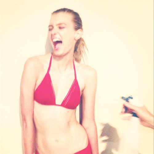 Sigrid Agren in a bikini