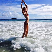 Sigrid Agren in a bikini