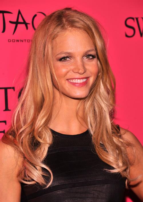 Erin Heatherton at a Victoria's Secret Event