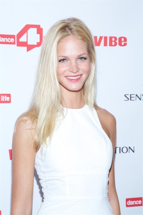 Erin Heatherton dance4life USA Cocktail Party, October 27, 2012 