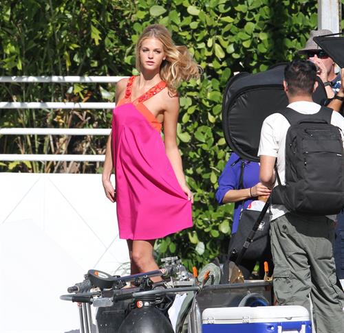 Erin Heatherton at a photoshoot in Miami 12/19/12 