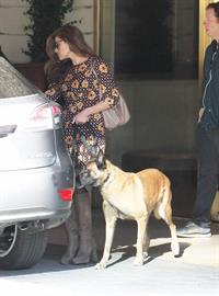 Eva Mendes in West Hollywood on February 13, 2013
