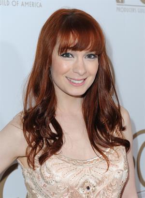 Felicia Day 24th Annual Producers Guild Awards, Jan 27, 2013 
