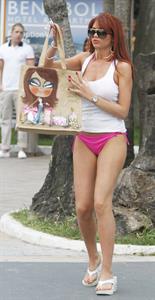 Amy Childs in a bikini