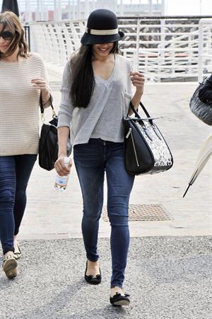 Freida Pinto - Arrives in Venice for the 69th Venice Film Festival - September 6, 2012