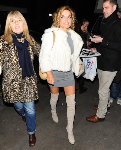 Geri Halliwell 'Viva Forever' at the Piccadilly Theatre in London 12/18/12 