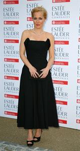 Gillian Anderson Fashion Rules Exhibition launch party in London July 4, 2013 