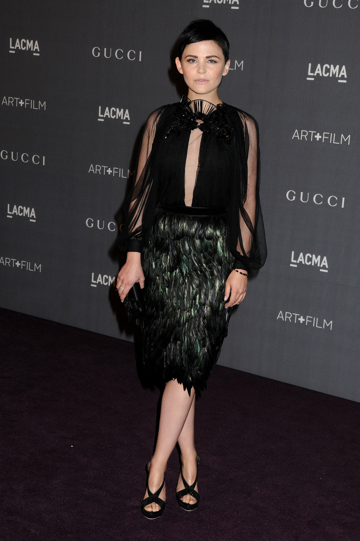 Ginnifer Goodwin 2012 LACMA Art Film Gala in Los Angeles - October 27, 2012
