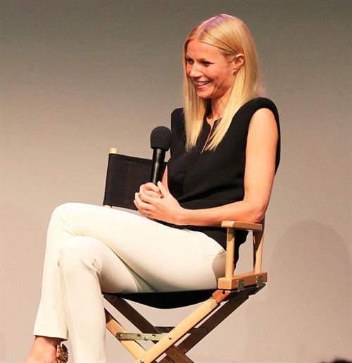 Gwyneth Paltrow attends 'Meet The Developer' at the Apple Store Soho in NY May 7, 2013 