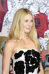 Gwyneth Paltrow Printemps Christmas Decorations Inauguration In Paris -- Nov. 7, 2013 