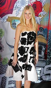 Gwyneth Paltrow Printemps Christmas Decorations Inauguration In Paris -- Nov. 7, 2013 