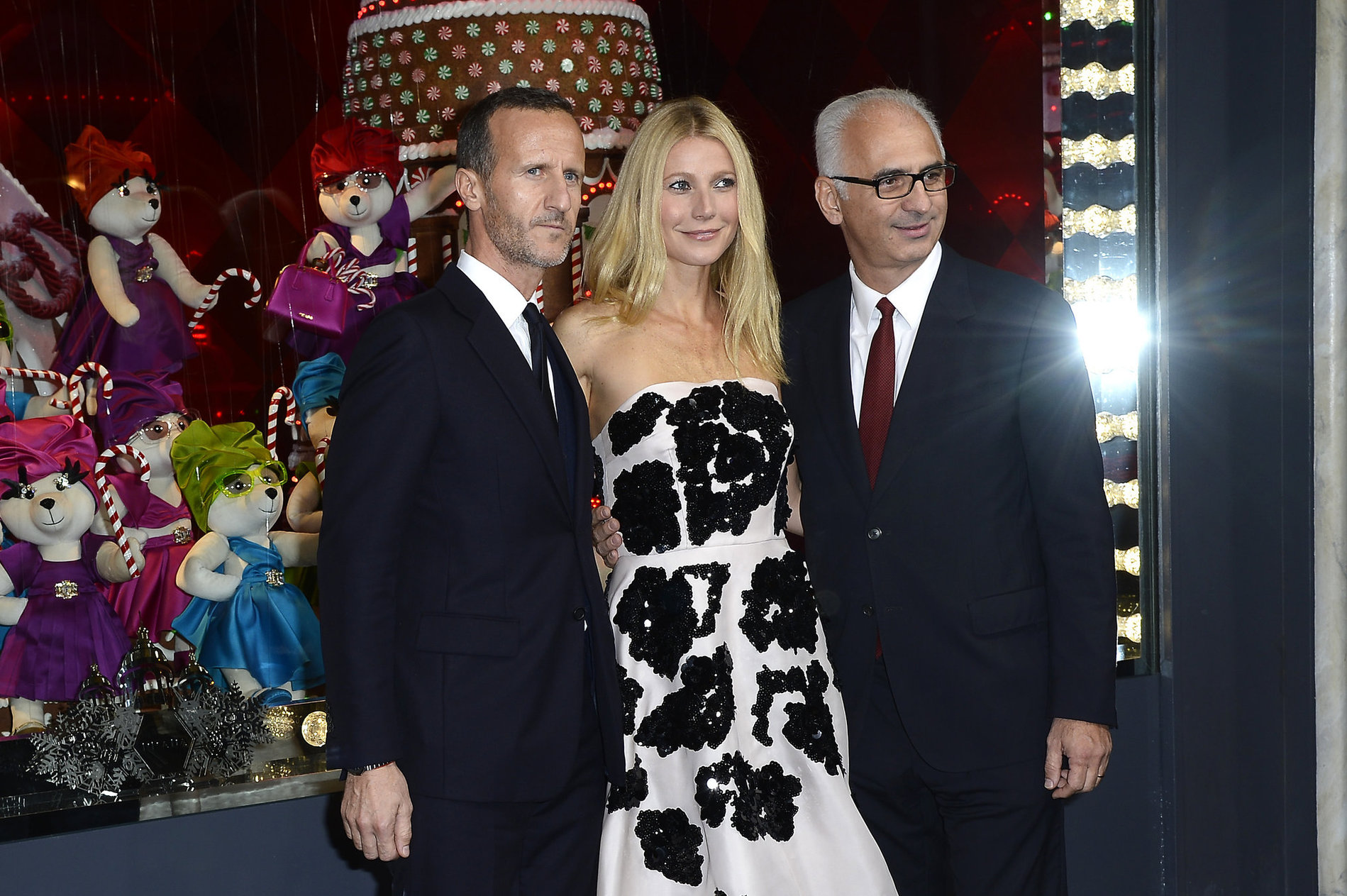 Gwyneth Paltrow Printemps Christmas Decorations Inauguration In Paris -- Nov. 7, 2013 