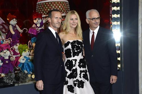 Gwyneth Paltrow Printemps Christmas Decorations Inauguration In Paris -- Nov. 7, 2013 