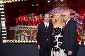Gwyneth Paltrow Printemps Christmas Decorations Inauguration In Paris -- Nov. 7, 2013 