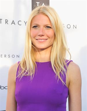 Gwyneth Paltrow Tracy Anderson flagship studio opening in Brentwood 4/4/13 