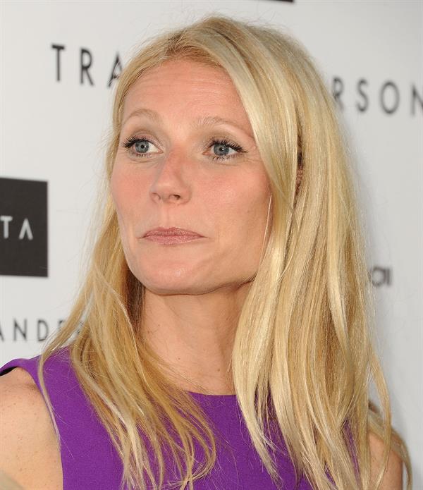 Gwyneth Paltrow Tracy Anderson flagship studio opening in Brentwood 4/4/13 