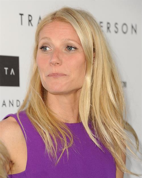 Gwyneth Paltrow Tracy Anderson flagship studio opening in Brentwood 4/4/13 