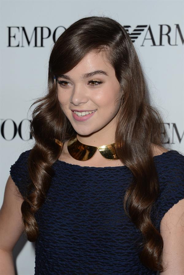 Hailee Steinfeld attends Teen Vogue 10th anniversary Young Hollywood party Beverly Hills 9/27/12 