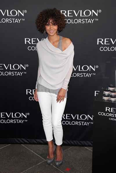 Halle Berry - Revlon ColorStay Whipped Creme Makeup Launch (May 22, 2012)