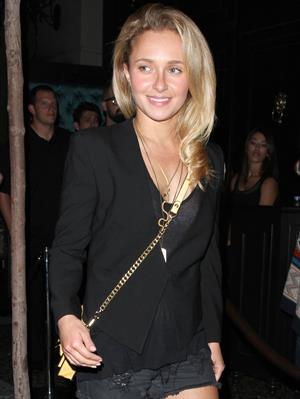Hayden Panettiere leaving a Nightclub in Hollywood on July 26, 2013