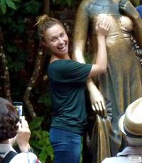 Hayden Panettiere & Wladimir Klitschko checking out the sights in Verona, Italy on June 6, 2013