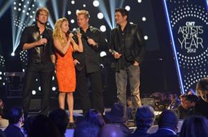 Hayden Panettiere Arrives at the CMT Artist Of The Year at The Factory on December 3, 2012