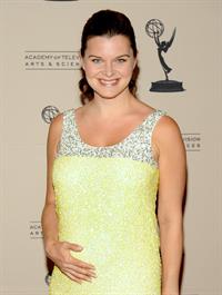 Heather Tom attends the 39th annual daytime Emmy Awards nominees reception at SLS Hotel on June 14, 2012 in Beverly Hills, California
