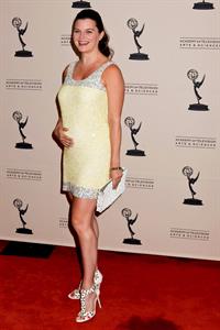 Heather Tom attends the 39th annual daytime Emmy Awards nominees reception at SLS Hotel on June 14, 2012 in Beverly Hills, California