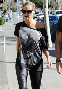 Heidi Klum Grocery shopping in Brentwood