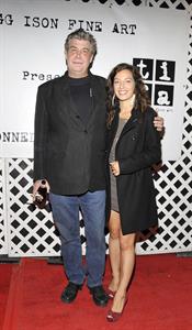 Vanessa Lengies - Chuck Connelly Art Opening at Trigg Ison Fine Arts -- Los Angeles, Oct. 29, 2009  