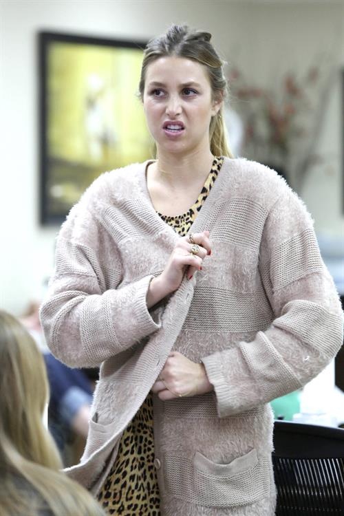 Whitney Port shopping around Beverly Hills Sept 28, 2012 