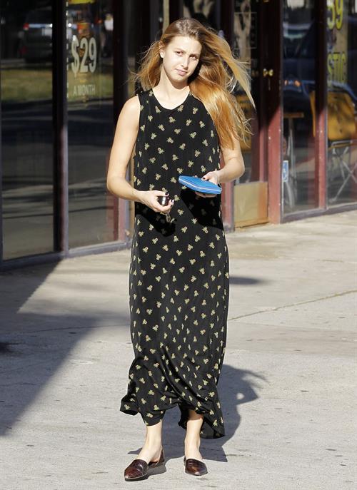 Whitney Port Running errands in Brentwood (October 13, 2012) 