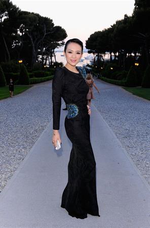 Zhang Ziyi amfars Cinema Against AIDS Gala in Antibes France on May 19, 2011