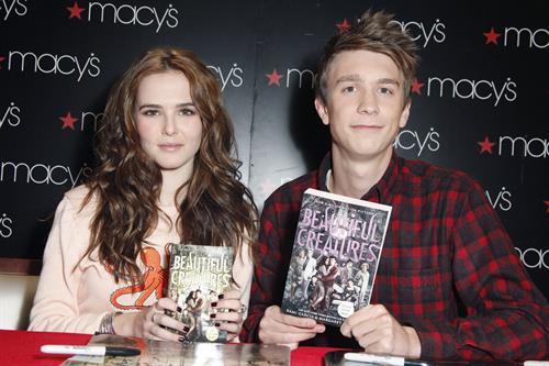 Zoey Deutch Meet-and-greet at Macy's in Cherry Hill, New Jersey (January 22, 2013) 