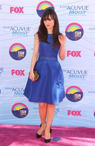 Zooey Deschanel - 2012 Teen Choice Awards in Universal City (July 22, 2012)