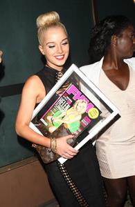 Helen Flanagan FHM Sept issue launch at Whisky Mist nightclub in London 7/30/13 